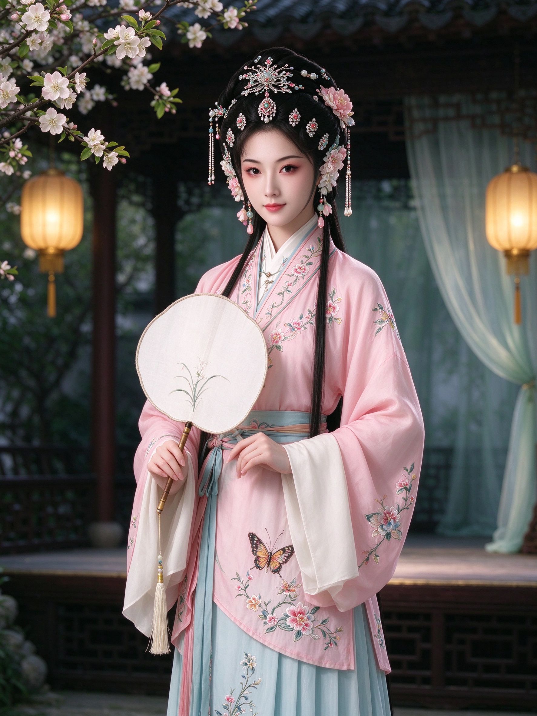 花旦固定模板
